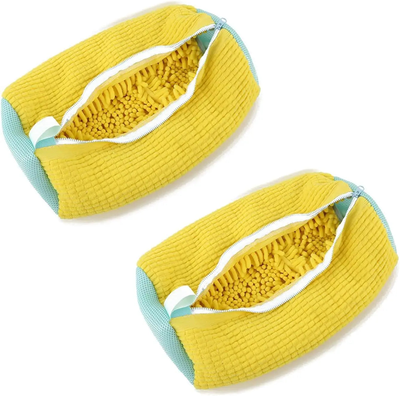 1/2PCS Washing Shoes Bag Cotton Laundry Fluffy Fibers Easily Remove Dirt Washing Bags Anti-Deformation Shoes Clothes Organizer - NJPH Best Selling 