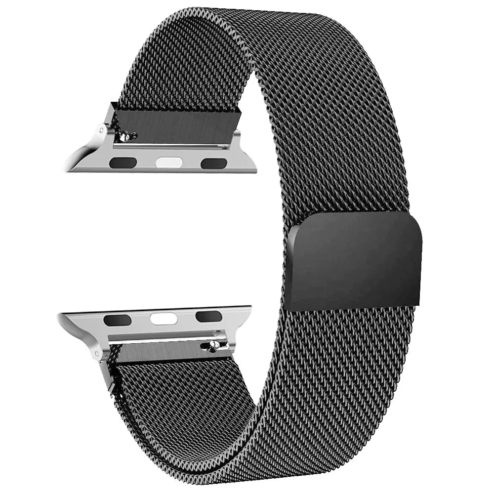 Magnetic Strap for Apple Watch bands 44mm 40mm 49mm 45mm 41mm 42mm 38mm 45 mm Metal bracelet iwatch series 3 6 7 8 9 SE ultra 2 - NJPH Best Selling 