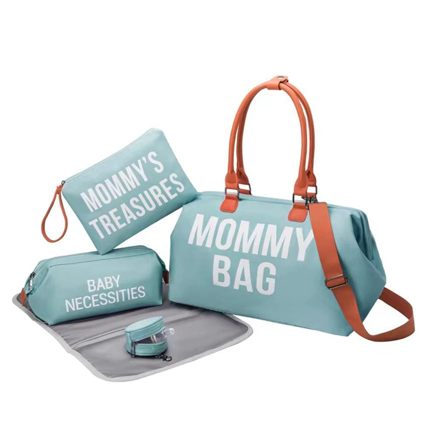 Travel Mommy Bag Portable Maternity Bag Milk Bottle Insulation Bag Large-capacity Mother and Baby Diaper Bag - NJPH Best Selling 