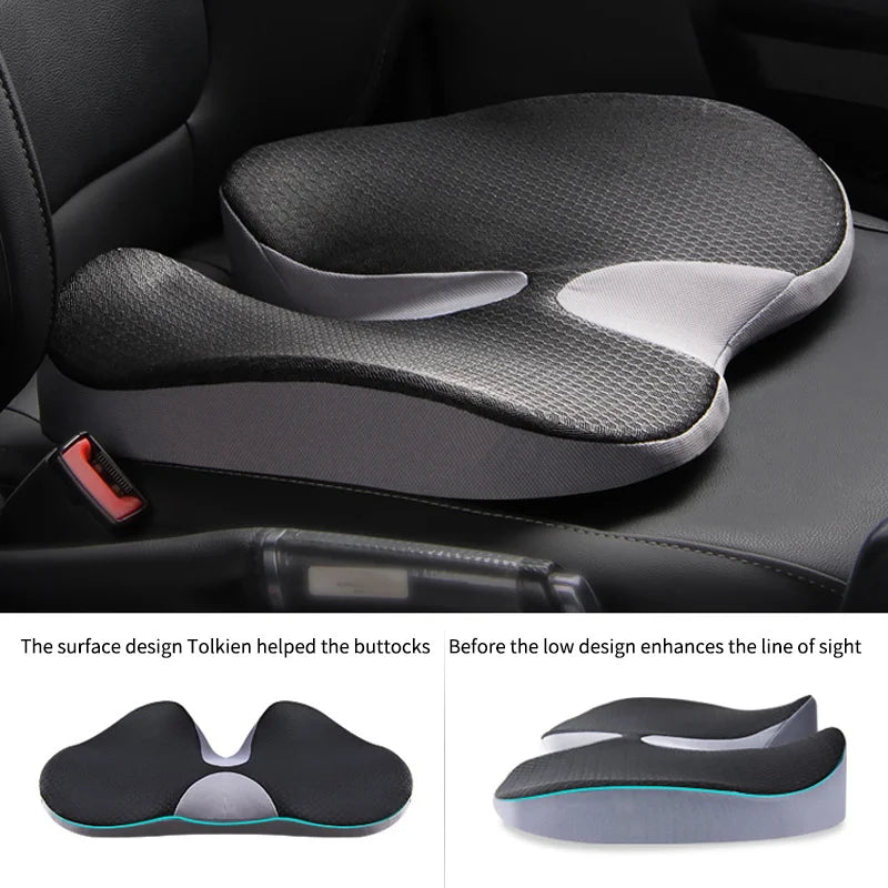 Cushion Non Slip Orthopedic Memory Foam Prostate Cushion for Tailbone Sciaticaback Pain Relief Comfort Chair Car Seat - NJPH Best Selling 