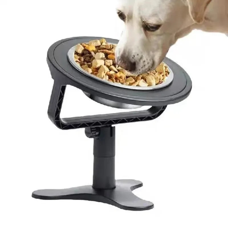 Dogs Bowl Elevated Stand Cat Feeder Bowl Adjustable Height Stainless Steel Pet Food Bowl Stand Feeders Table Puppy Accessories - NJPH Best Selling 