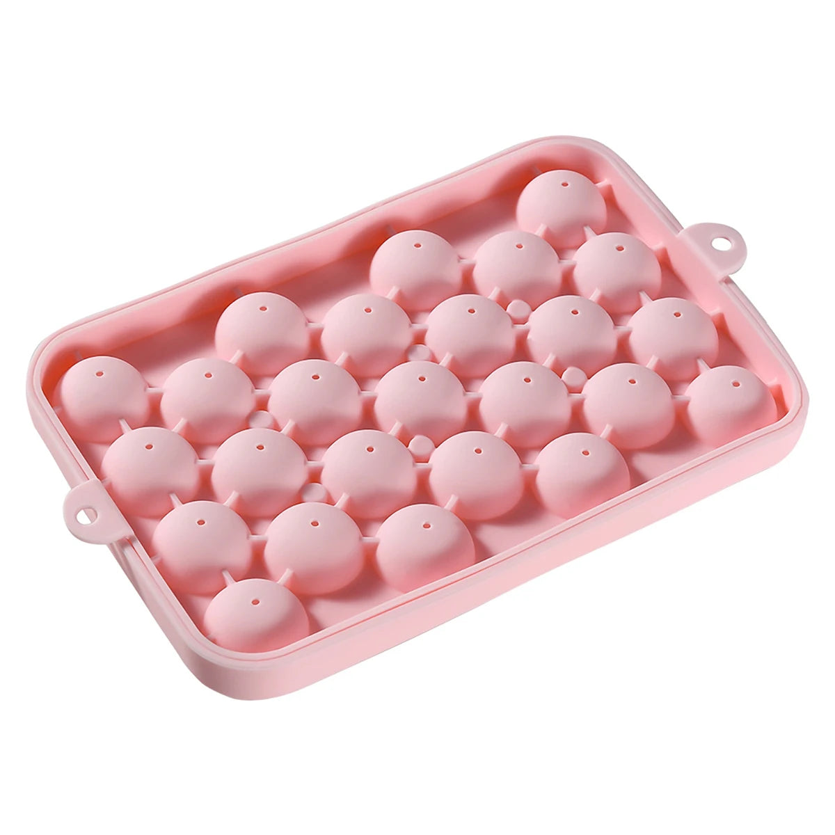 25 Grids Silicone Ice Grid Ball Ice Cube Mold with Cover Ice Storage Box Easy to Demould Bar Home Party Kitchen Tools - NJPH Best Selling 