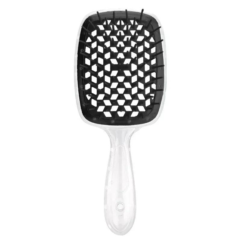 Tangled Hair Brush Detangling Hair Brush Massage Brush Hollow Out Wet Curly Hair Brushes Barber Comb Salon Hair Styling Tools