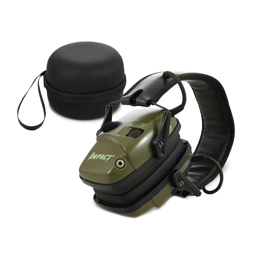 Outdoor Sports Anti-noise Impact Sound Amplification Electronic Shooting Earmuff Tactical Hunting Hearing Protective Headset - NJPH Best Selling 