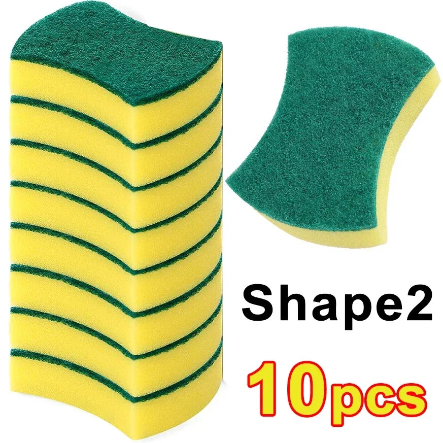 Magic Sponges Cleaning Dish Washing Highly Absorbent Pot Rust Stain Sponge Brush Kitchen Grease Cleaner Rag Household Tools - NJPH Best Selling 