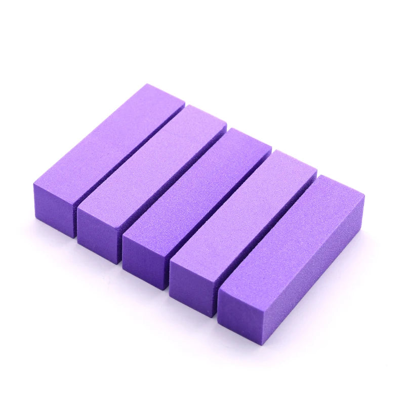 5/10 Pcs Nail Art Sanding Sponge Buffer Block Nail Buffers Files Block Grinding Polishing Manicure Nail Art Tool - NJPH Best Selling 