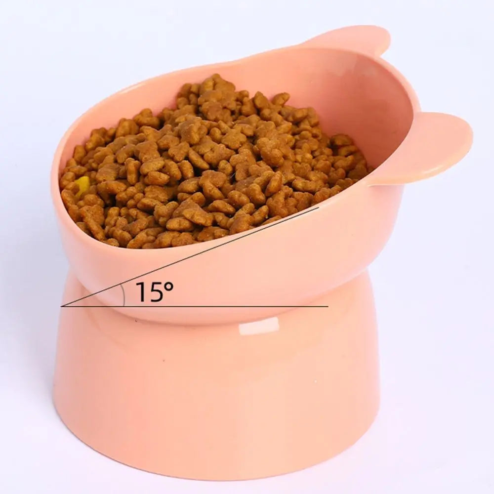 Anti-upset Home Cat Feeder Protects Cervical Vertebrae's Elevated Bowl High Feeding Bowl Pet Bowl - NJPH Best Selling 