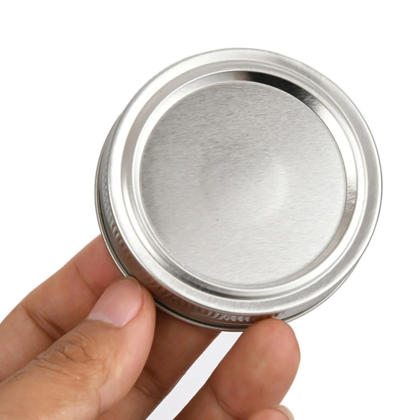 48PCS Canning Lids and Bands for Regular Mouth 70mm Jar Rings Split Type Leak Proof Metal Mason Jar Lids - NJPH Best Selling 