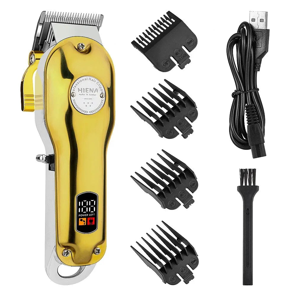 Dog Professional Hair Clipper Electrical Grooming Trimmer for Pets USB Rechargeable Shaver Low Decibel Animals Haircut Machine - NJPH Best Selling 