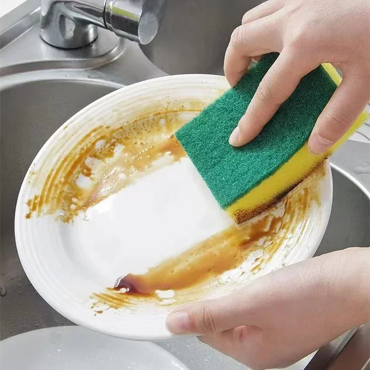 Magic Sponges Cleaning Dish Washing Highly Absorbent Pot Rust Stain Sponge Brush Kitchen Grease Cleaner Rag Household Tools - NJPH Best Selling 