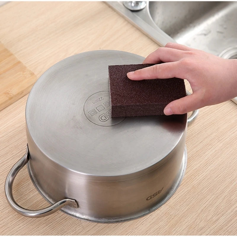 Magic Sponge Nano Eraser Rust Remover Brush Dish Pot Cleaning Emery Descaling Clean Rub Pots Kitchen Tools Gadgets Accessories - NJPH Best Selling 