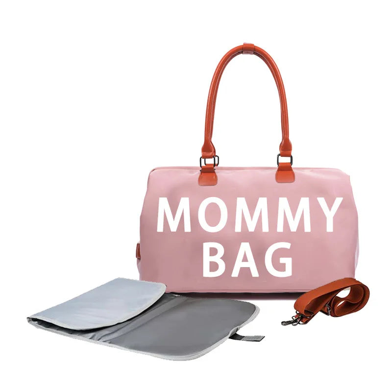 Travel Mommy Bag Portable Maternity Bag Milk Bottle Insulation Bag Large-capacity Mother and Baby Diaper Bag - NJPH Best Selling 