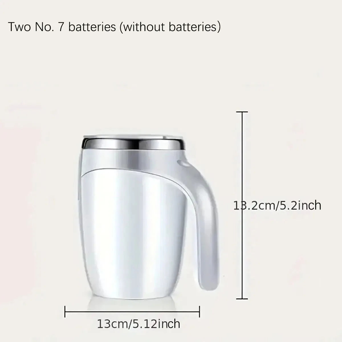 1PC-Automatic stirring magnetic cup charging coffee electric lazy milkshake rotary mixer intelligent stirring thermos