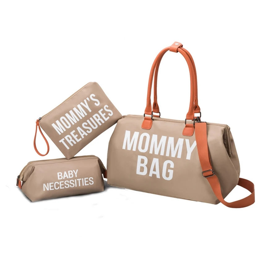 Travel Mommy Bag Portable Maternity Bag Milk Bottle Insulation Bag Large-capacity Mother and Baby Diaper Bag - NJPH Best Selling 