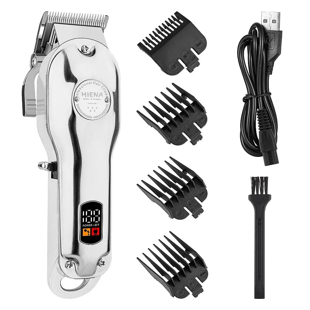 Dog Professional Hair Clipper Electrical Grooming Trimmer for Pets USB Rechargeable Shaver Low Decibel Animals Haircut Machine - NJPH Best Selling 