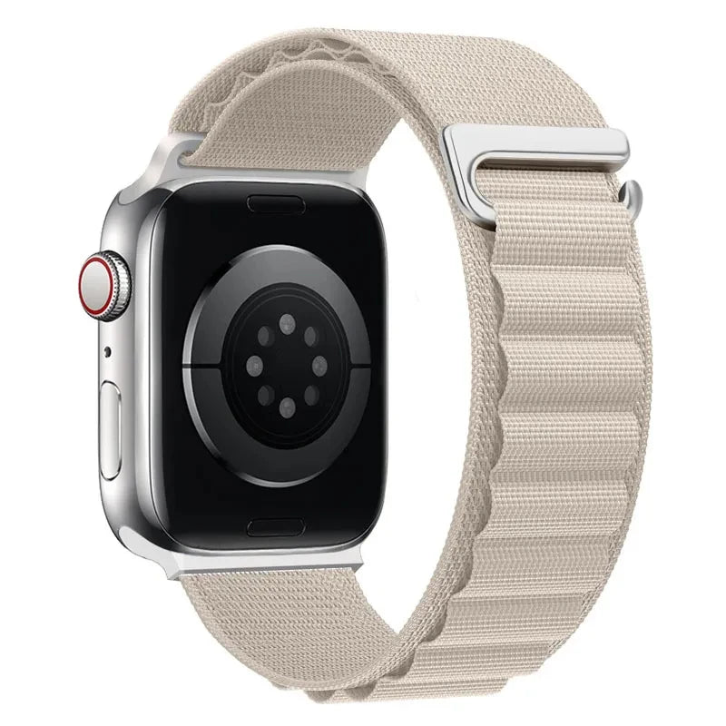 Alpine Loop Strap for Apple Watch Ultra Band 49mm 45mm 44mm 42mm 41mm 40mm Metal C-Hook Bracelets iwatch SE series 9 8 7 6 5 4 3 - NJPH Best Selling 