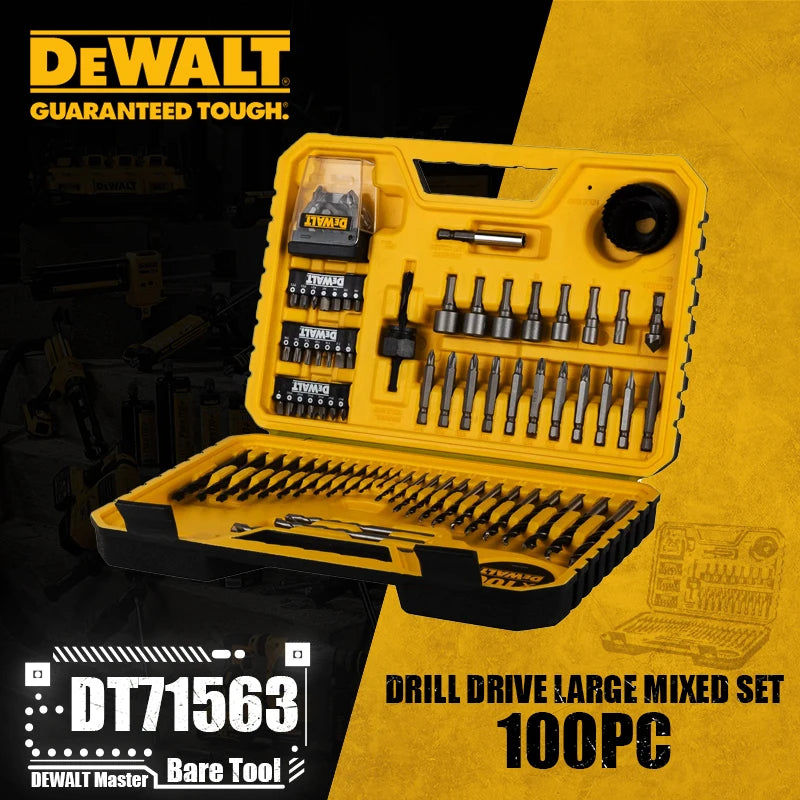 DEWALT Drill Drive Screwdriving Bit Set DWANGFT100SET DT71563 DT70758 DT70705 DT70732T DT70730T DT70702 Power Tool Accessories - NJPH Best Selling 