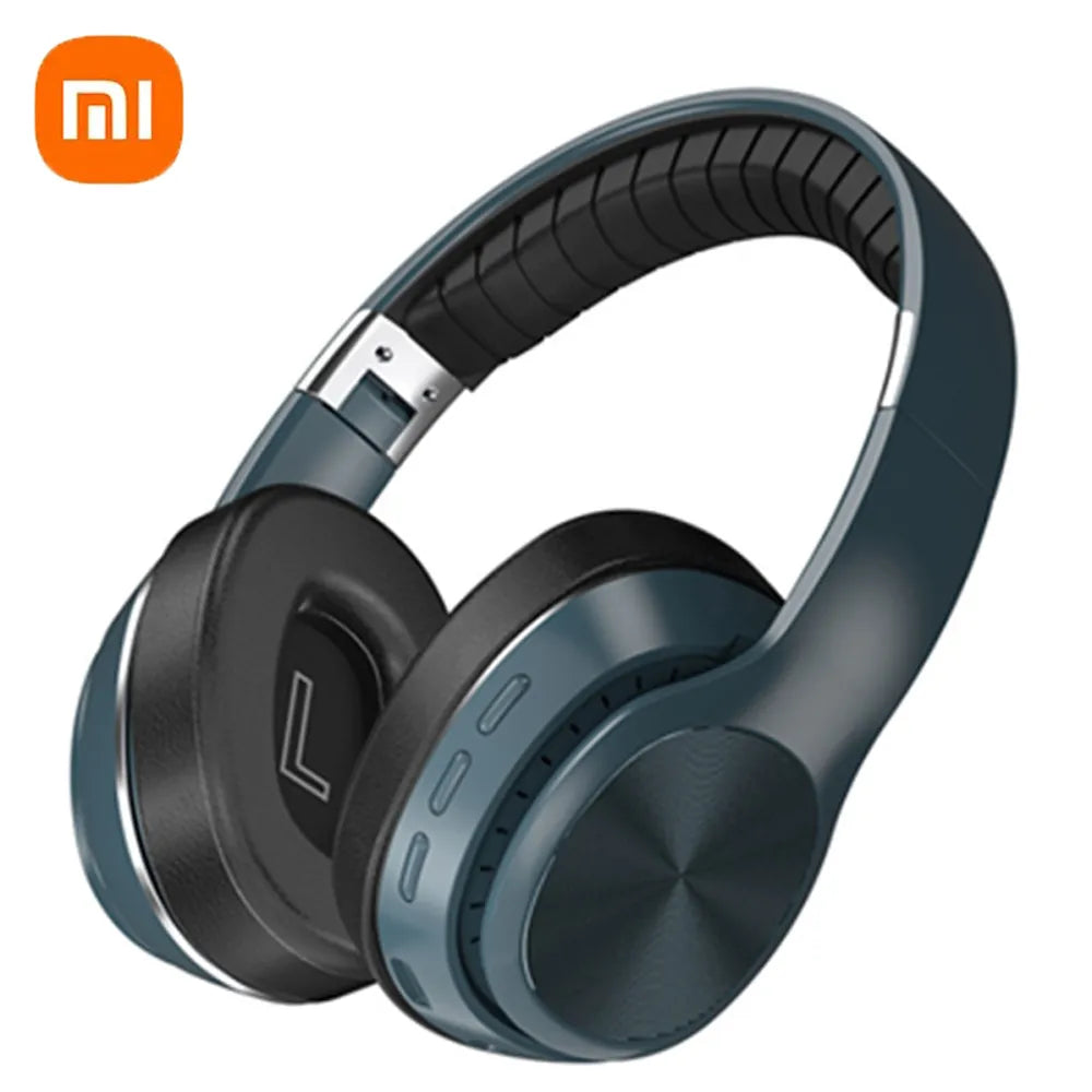 Xiaomi Wireless Headset HiFi Headphones with Mic Foldable Over Ear Bluetooth 5.0 Headphone Support TF Card/FM Radio for Phone PC - NJPH Best Selling 