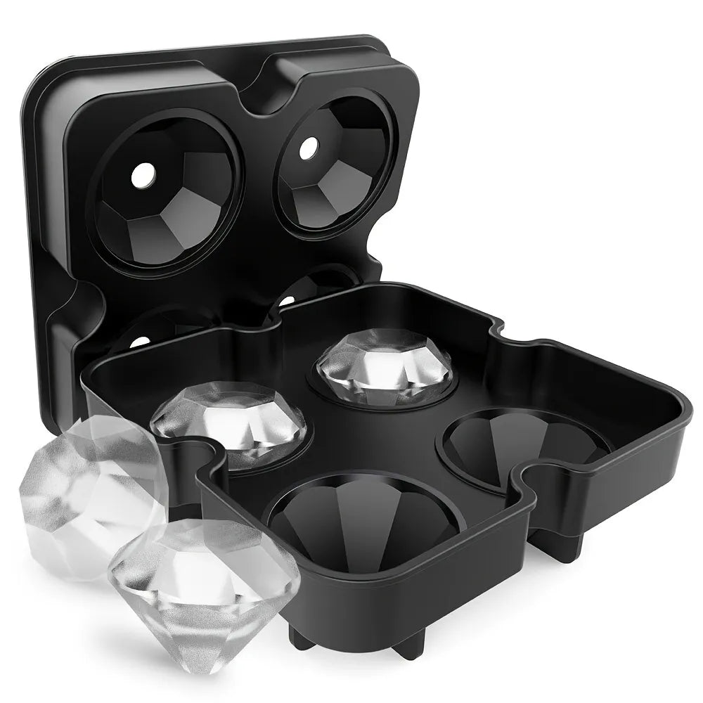 Create Unique Diamond-Shaped Ice Cubes at Home with this DIY Ice Cube Tray Mold! - NJPH Best Selling 