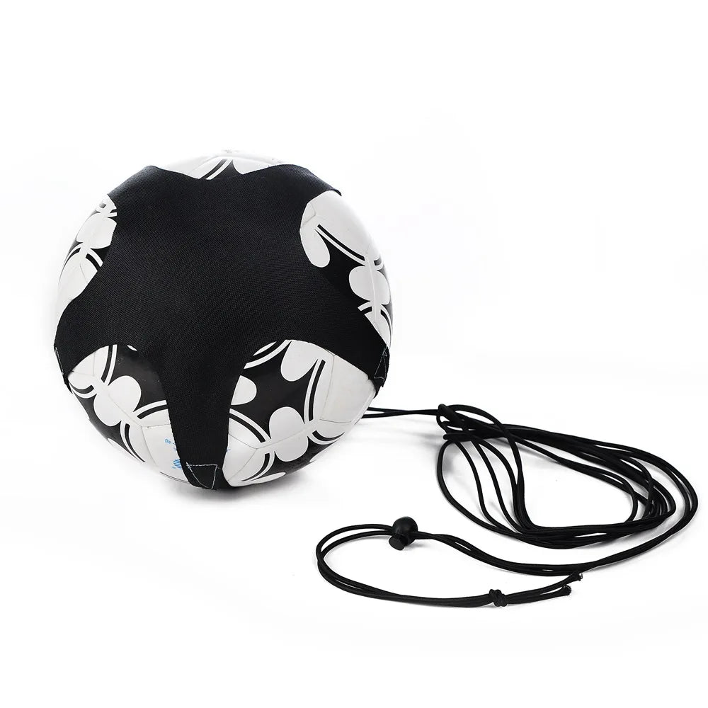 Soccer Ball Juggle Bag Children Auxiliary Circling Belt Kick Solo Soccer Trainer Football Kick Kids Football Training Equipment - NJPH Best Selling 