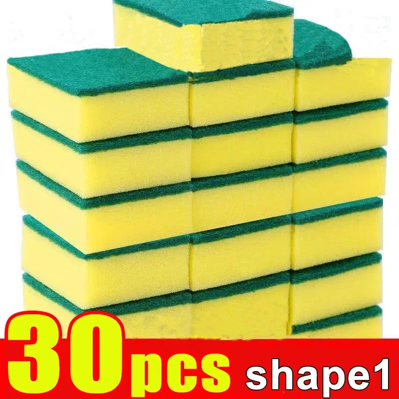 Magic Sponges Cleaning Dish Washing Highly Absorbent Pot Rust Stain Sponge Brush Kitchen Grease Cleaner Rag Household Tools - NJPH Best Selling 