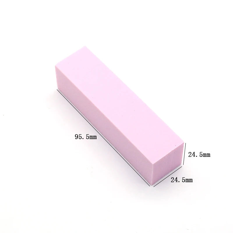 Nails Buffer Grind Buffing Block pink Nail File For Pedicure Manicure Care Nail Art Sponge Buffer Polish Nail accessories Tools - NJPH Best Selling 