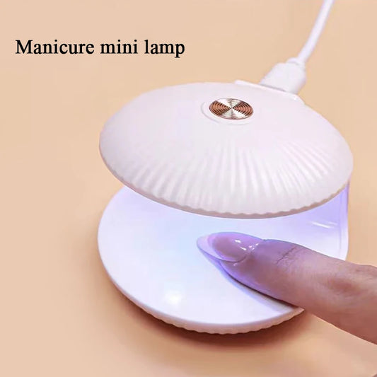 18W Shell Nail Dryer Lamp Mini Single Finger Egg Phototherapy Machine UV Gel Polish Quick Drying Manicure Tools With USB - NJPH Best Selling 