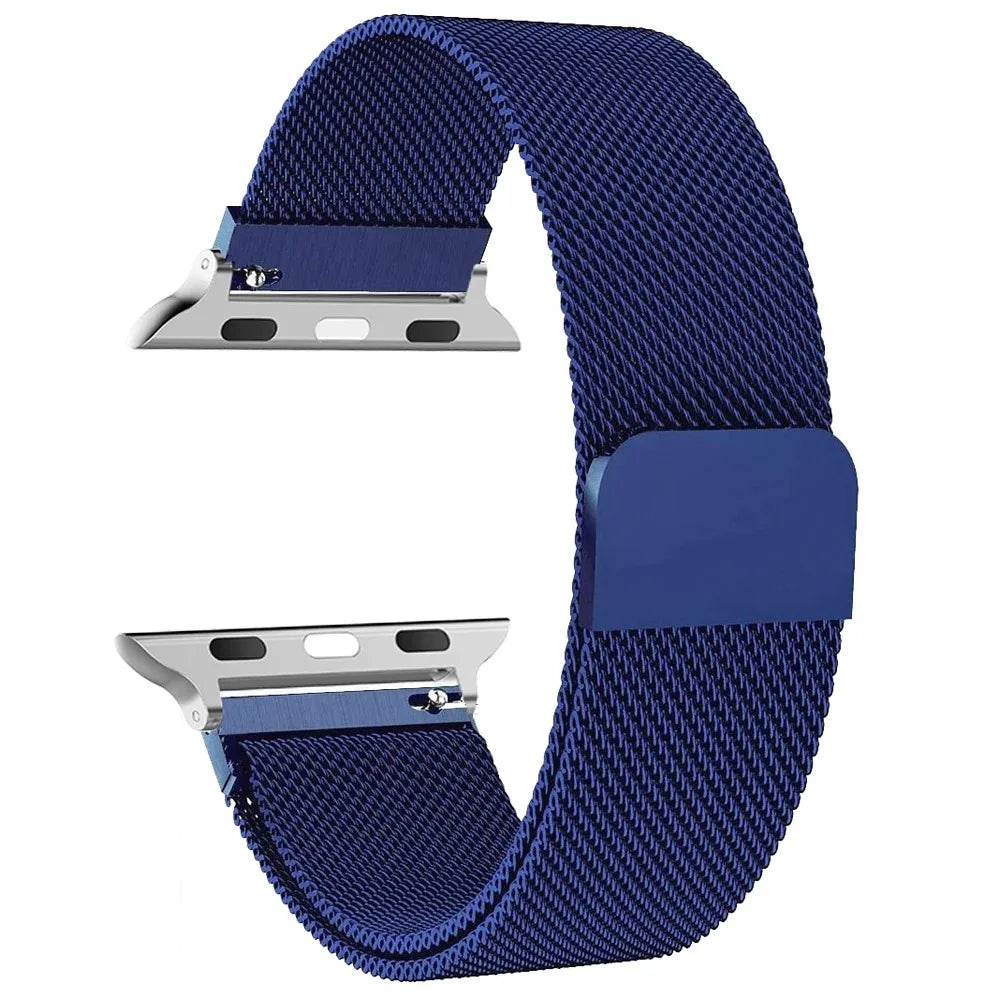 Magnetic Strap for Apple Watch bands 44mm 40mm 49mm 45mm 41mm 42mm 38mm 45 mm Metal bracelet iwatch series 3 6 7 8 9 SE ultra 2 - NJPH Best Selling 