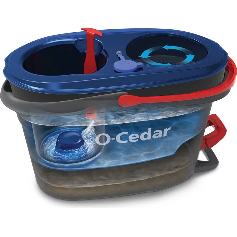 O-Cedar EasyWring RinseClean Spin Mop & Bucket System