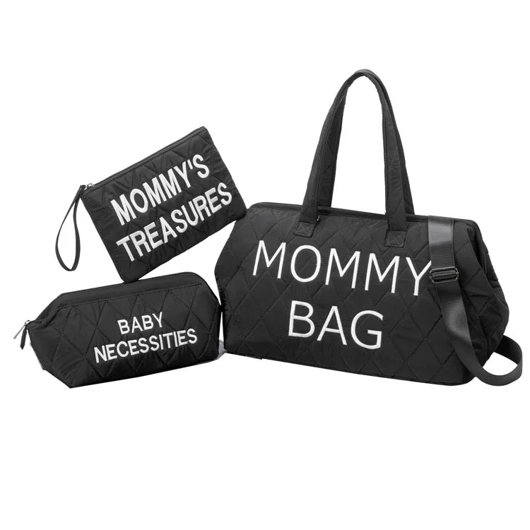 Travel Mommy Bag Portable Maternity Bag Milk Bottle Insulation Bag Large-capacity Mother and Baby Diaper Bag - NJPH Best Selling 