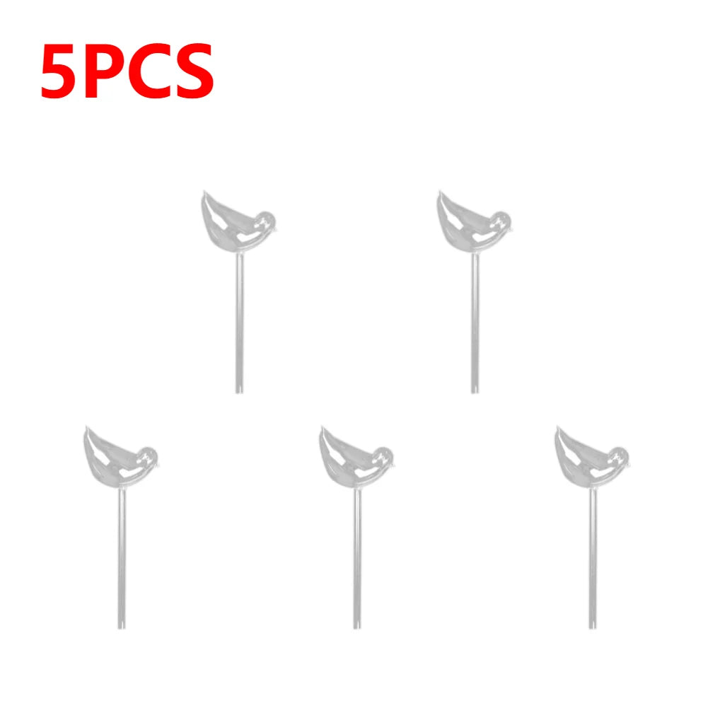 5PCS Automatic Plant Watering Bulbs Self Watering Ball/Bird Shape Water Device Drip Irrigation System for Garden Flower Plants - NJPH Best Selling 