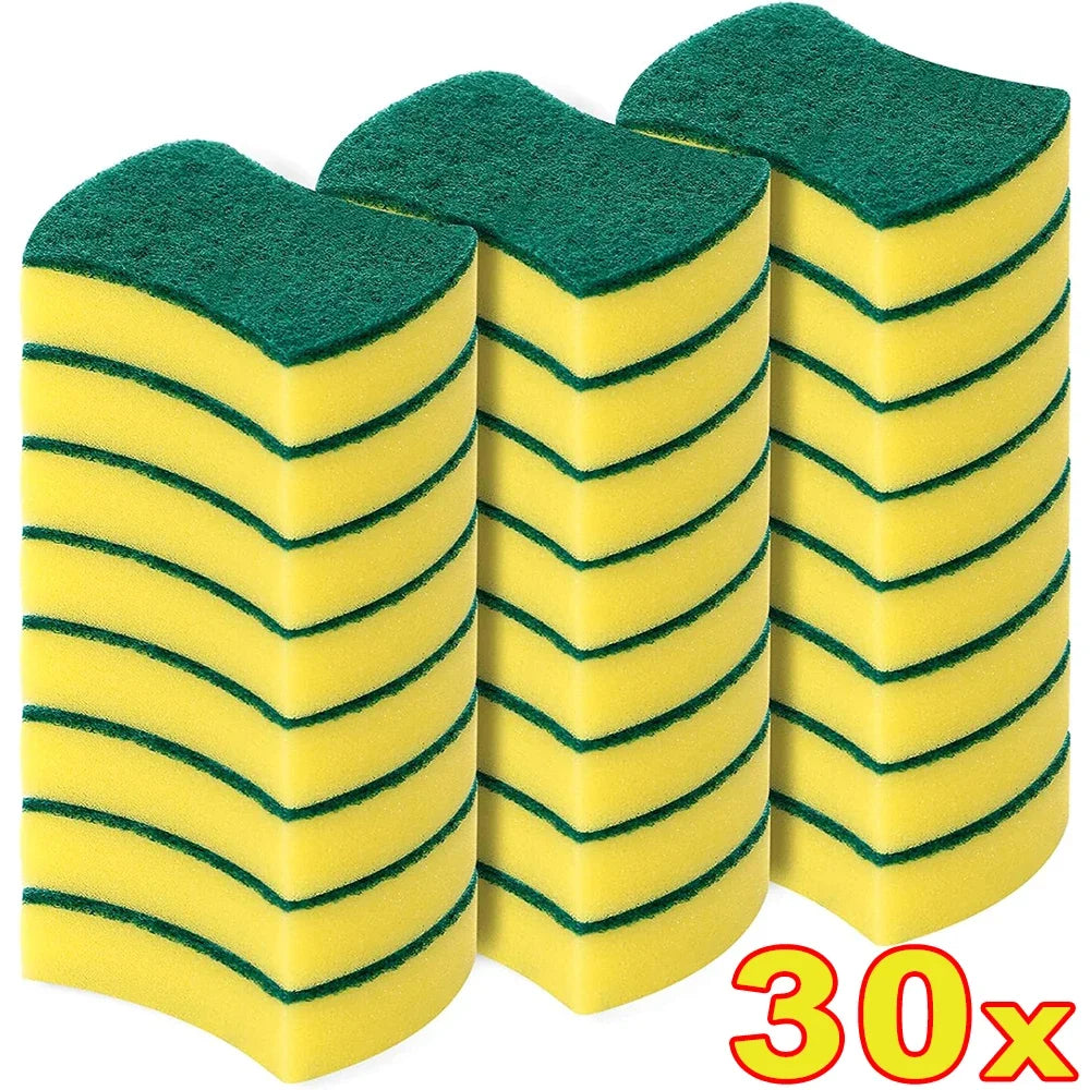 Magic Sponges Cleaning Dish Washing Highly Absorbent Pot Rust Stain Sponge Brush Kitchen Grease Cleaner Rag Household Tools - NJPH Best Selling 