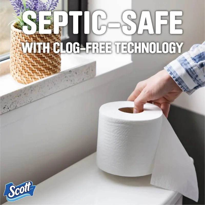 Scott 1000 Toilet Paper, 24 Rolls, 1,000 Sheets per Roll - NJPH Best Selling 