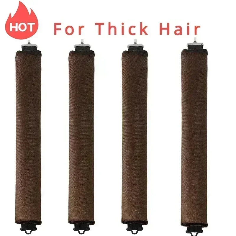 Heatless Hair Curlers Curling Rod Headband No Heat Hair Rollers Lazy Curls with Hook Sleeping Soft Flexi Rods Hair Styling Tools - NJPH Best Selling 