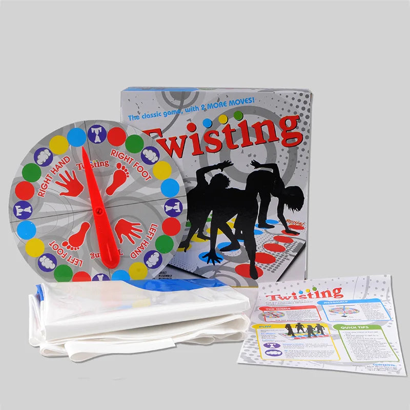 Fun Family Party Game Twister Games Indoor Outdoor Toys Game Twisting The Body For Children Adult Sports Interactive Group Aids - NJPH Best Selling 