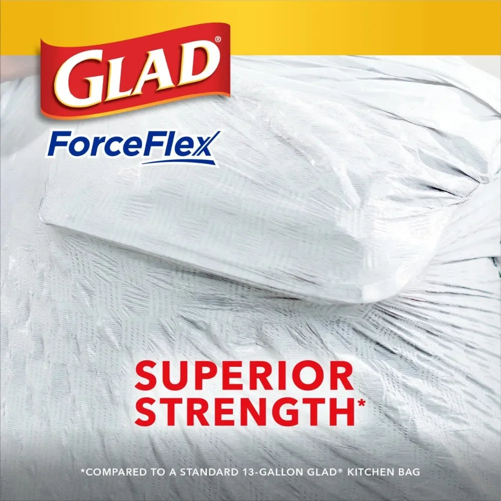 ForceFlex 13-Gallon Kitchen Trash Bags, Gain Lavender Scent and Febreze, 120 Bags - NJPH Best Selling 