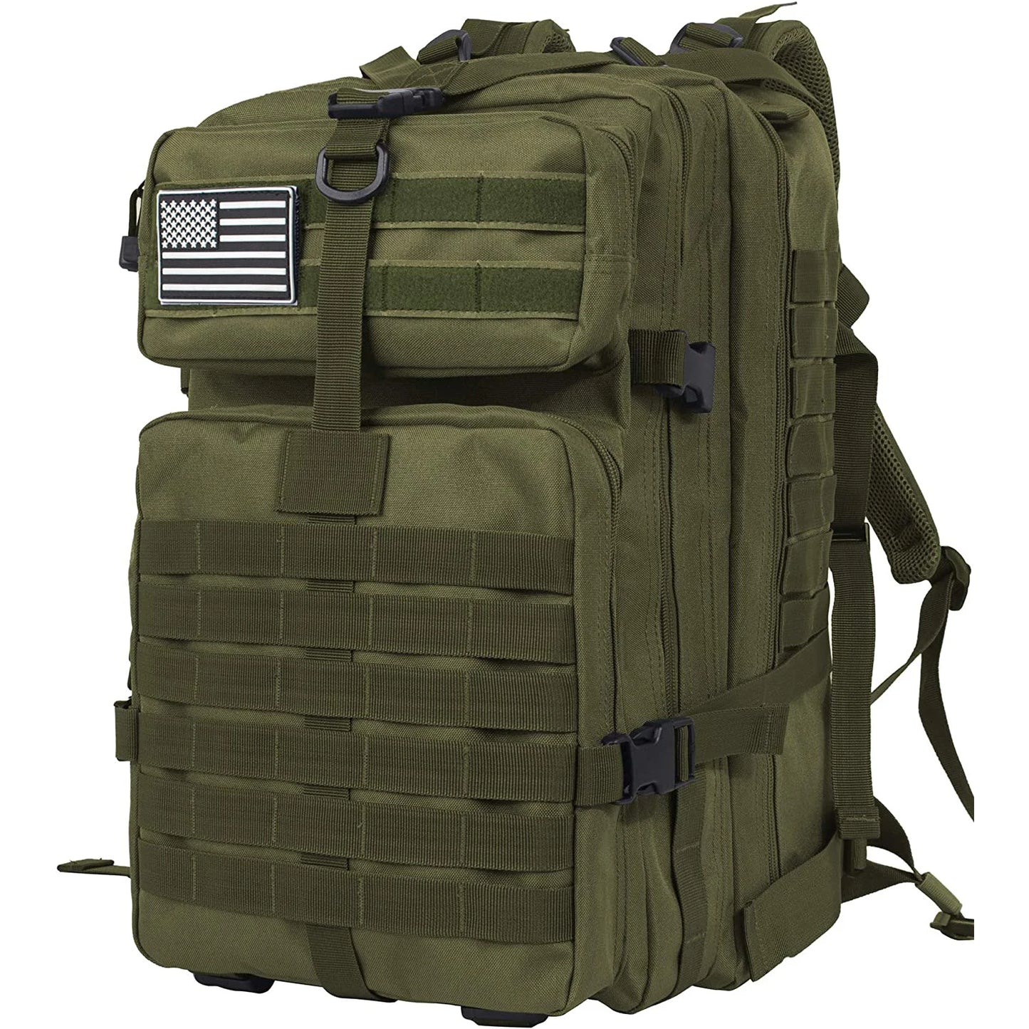 QT&QY 50L Man Tactical Backpacks Military Traveling Bags Army Outdoor 3P Assault Pack EDC Molle Pack For Trekking Hunting Bag - NJPH Best Selling 