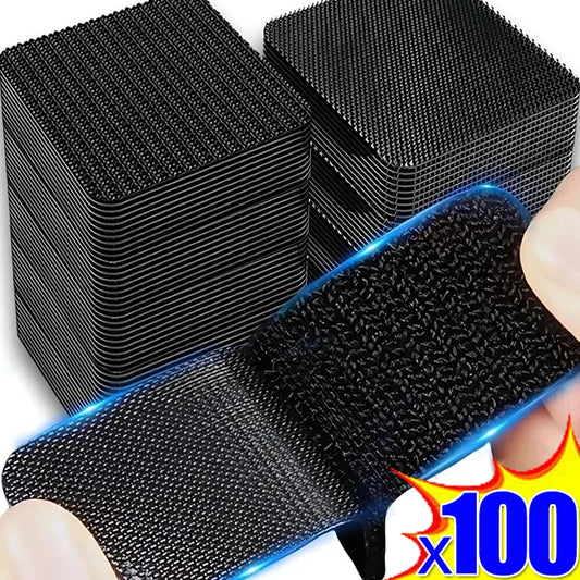 Wholesale Double Faced High Adhesive Fixing Stickers Carpet Pad Dashboard Mat Fixed Patch Home Floor Anti Skid Grip Tape Sticker - NJPH Best Selling 