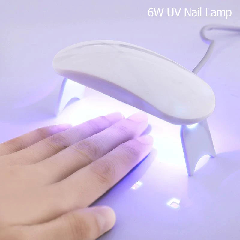 18W Shell Nail Dryer Lamp Mini Single Finger Egg Phototherapy Machine UV Gel Polish Quick Drying Manicure Tools With USB - NJPH Best Selling 