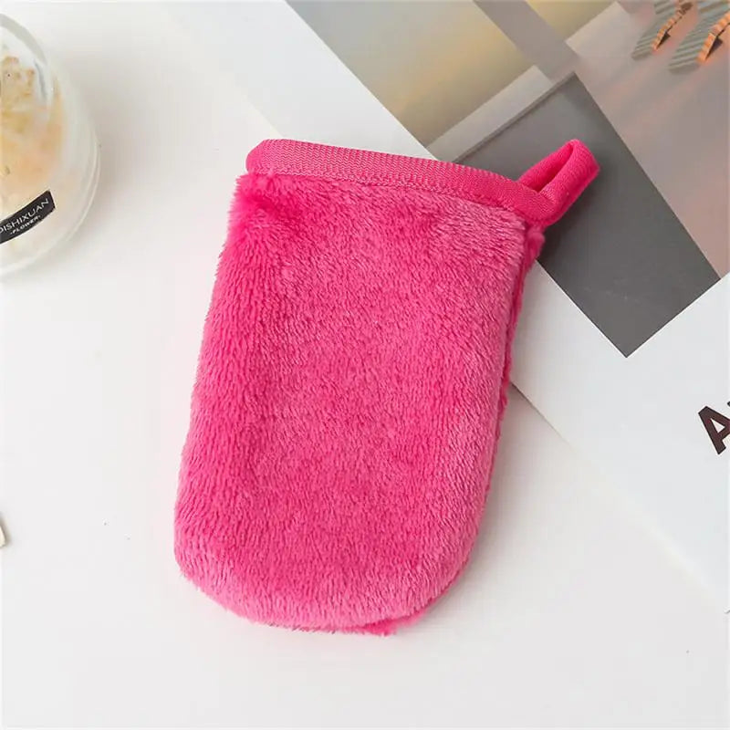 Pieces Professional Microfiber Face Cleansing Gloves Reusable Facial Cloth Pads Makeup Remover Glove Mitts Tool Unisex - NJPH Best Selling 