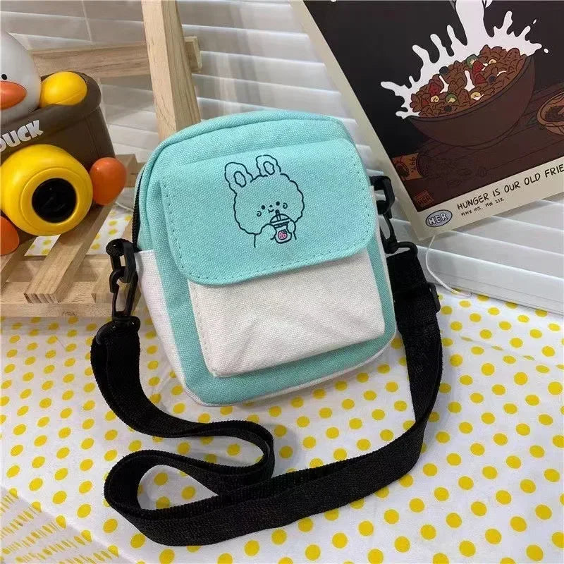 Mini Waterproof Messenger Bag Square Bag Mobile Phone Bag Mini Casual Mobile Phone Unisex Travel Square Handbag Shoulder Bags - NJPH Best Selling 