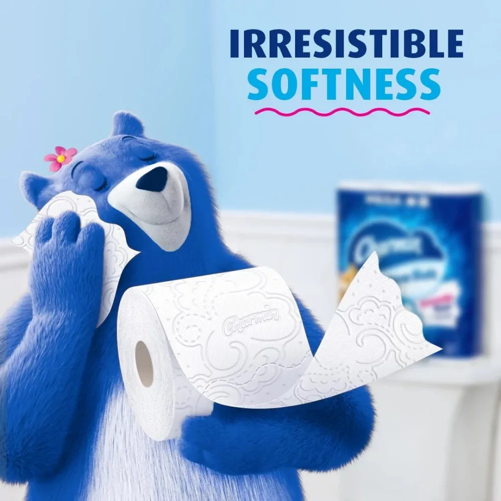 Charmin Ultra Soft Toilet Paper 24 Super Mega Rolls, 336 Sheets per Roll, 8064 Total Sheets - NJPH Best Selling 