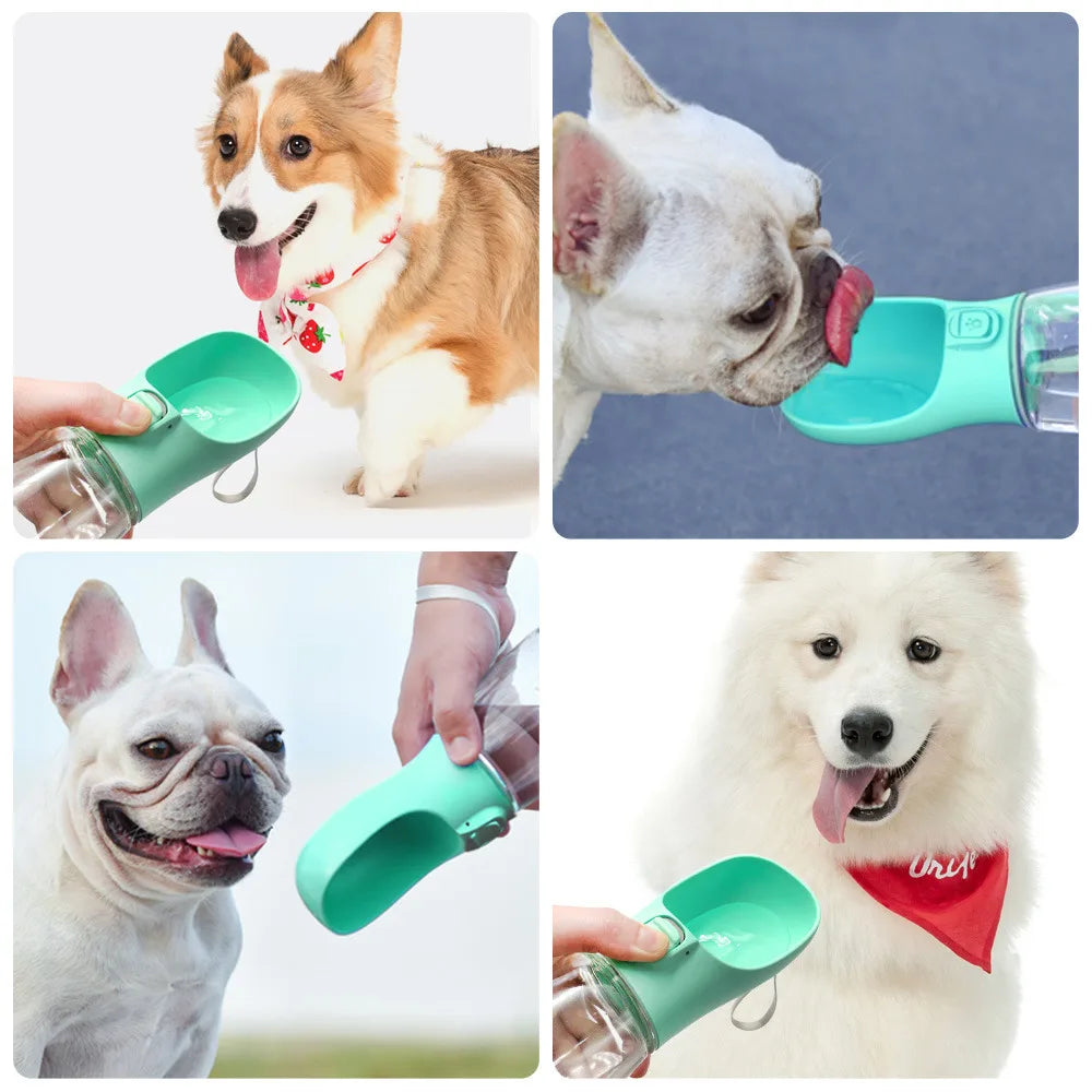 Portable Dog Water Bottle Food and Water Container For Dog Pets Feeder Bowl Outdoor Travel Drinking Bowls Water Dispenser - NJPH Best Selling 