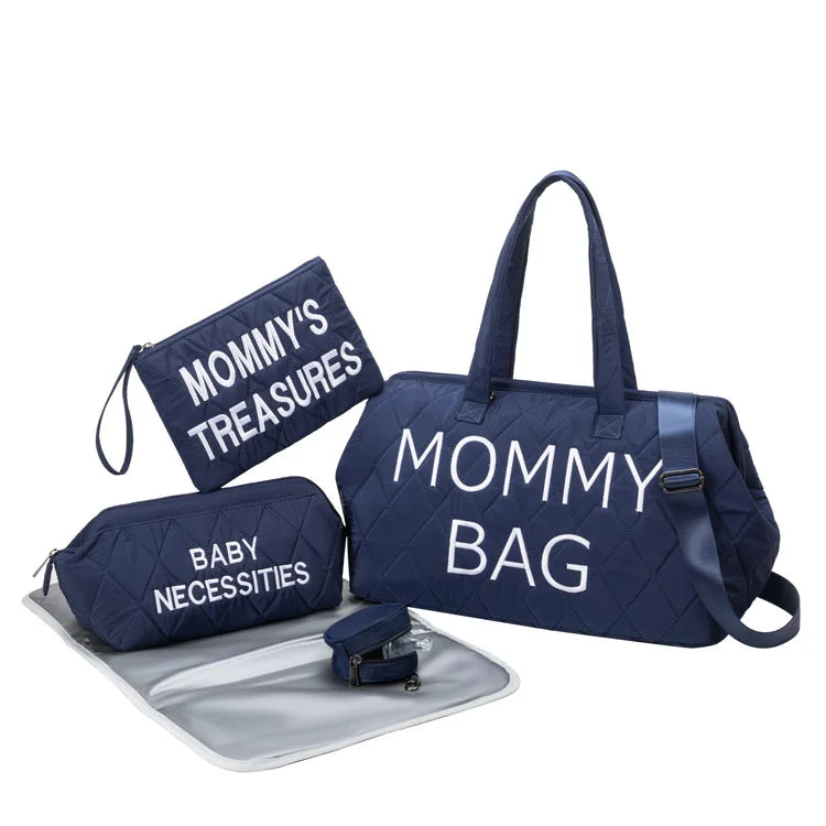 Travel Mommy Bag Portable Maternity Bag Milk Bottle Insulation Bag Large-capacity Mother and Baby Diaper Bag - NJPH Best Selling 