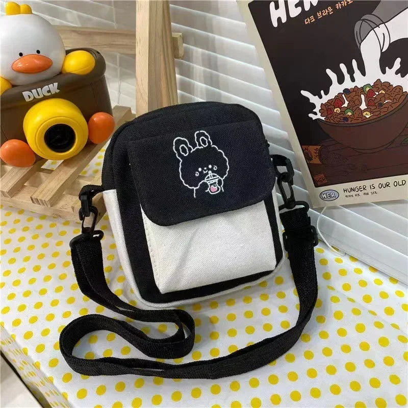 Mini Waterproof Messenger Bag Square Bag Mobile Phone Bag Mini Casual Mobile Phone Unisex Travel Square Handbag Shoulder Bags - NJPH Best Selling 