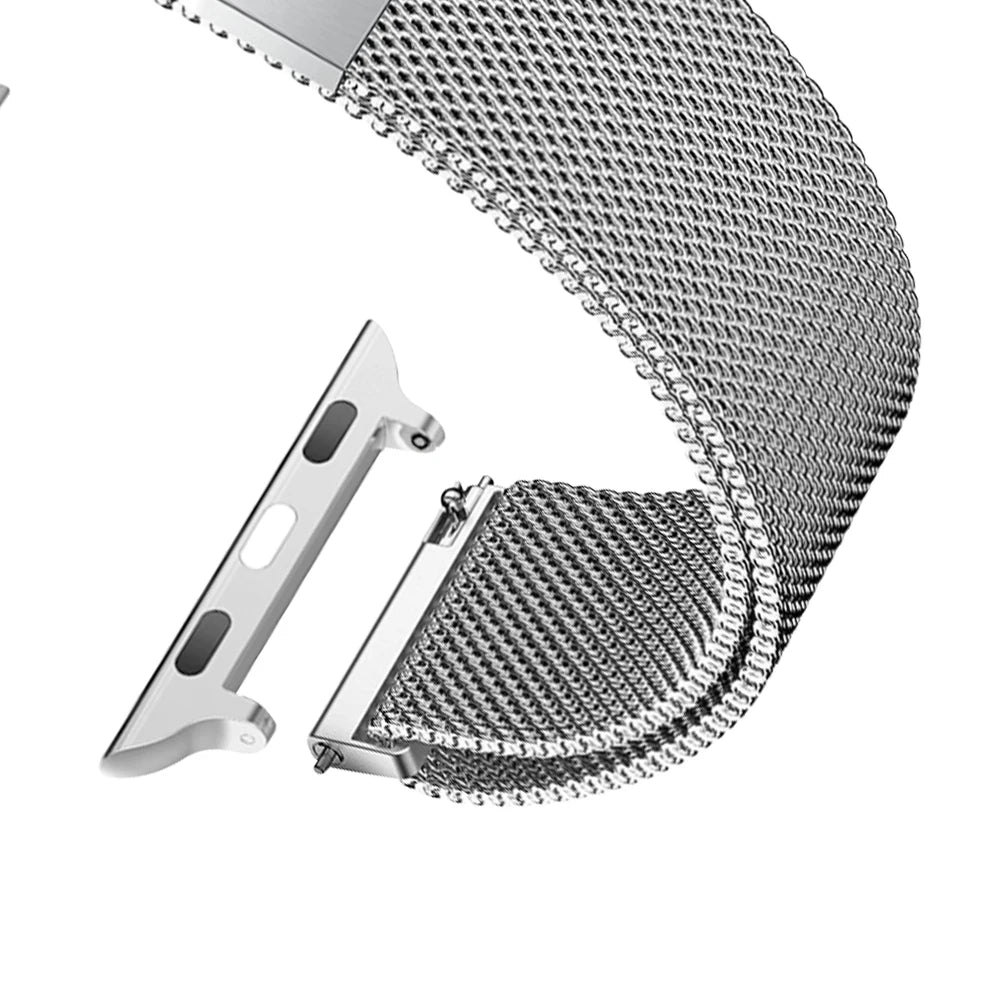 Milanese Strap For Apple Watch Band Ultra 2 49mm 44mm 40mm 45mm 41mm 38mm 44mm Bracelet F or iWatch Series 9 3 6 5 SE 7 8 Strap - NJPH Best Selling 