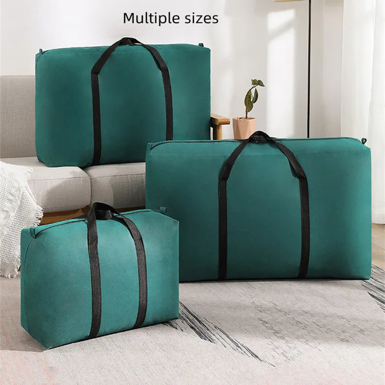 Big Capacity Storage Bag Portable Waterproof Dustproof Moistureproof Quilt Clothes Closet Under-Bed Packing Storage Organizer - NJPH Best Selling 