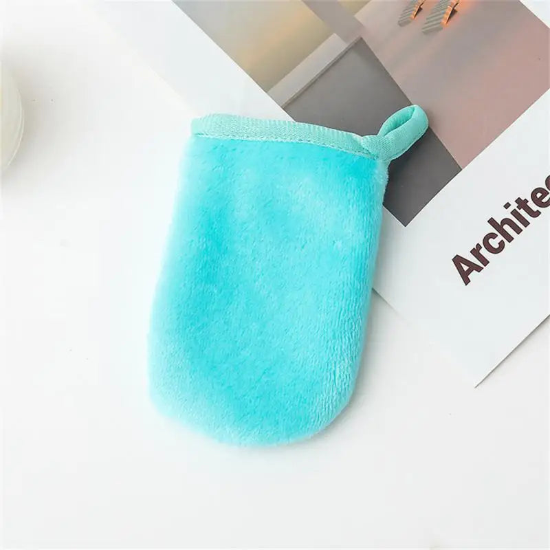 Pieces Professional Microfiber Face Cleansing Gloves Reusable Facial Cloth Pads Makeup Remover Glove Mitts Tool Unisex - NJPH Best Selling 