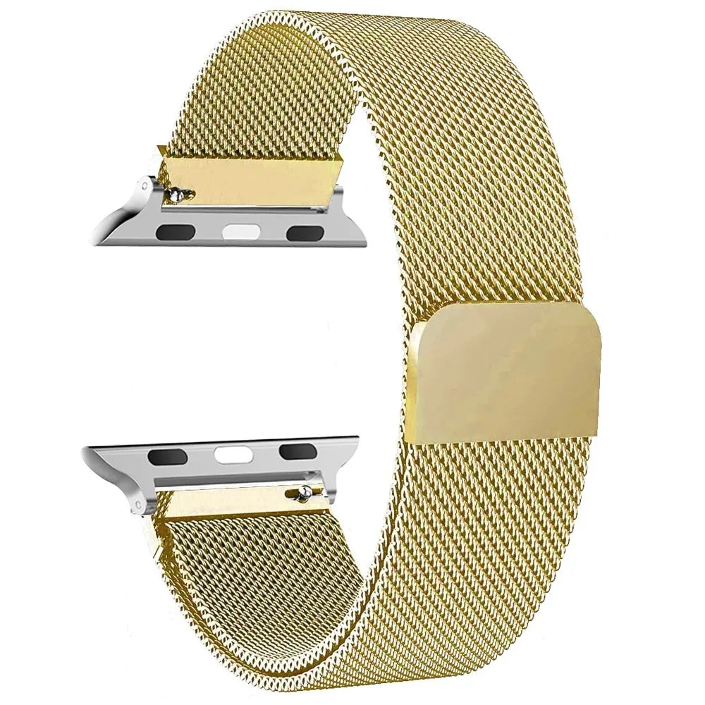 Magnetic Strap for Apple Watch bands 44mm 40mm 49mm 45mm 41mm 42mm 38mm 45 mm Metal bracelet iwatch series 3 6 7 8 9 SE ultra 2 - NJPH Best Selling 