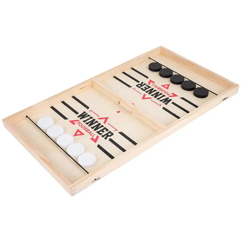 Table Hockey Paced Sling Board Game Fast Winner Party Desktop Battle Chess Adult Parent-child Interactive Child Family - NJPH Best Selling 